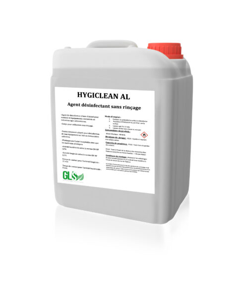 Désinfectant sans Rinçage pour l’Agro-Industrie – Hygiclean AL