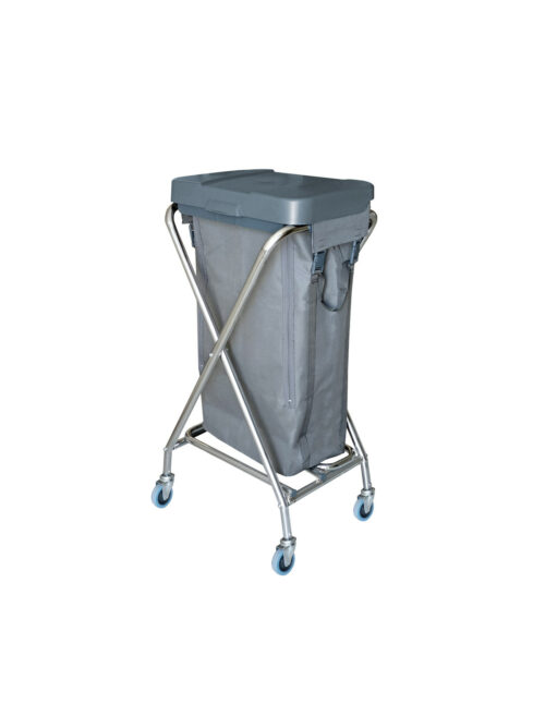 Chariot de Collecte du Linge & des Déchets Croisé